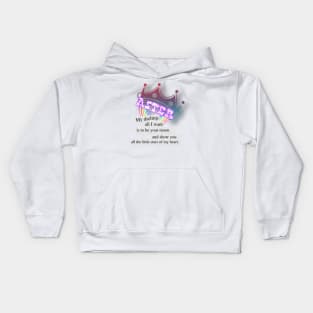 Aster-rainbow with quot Kids Hoodie